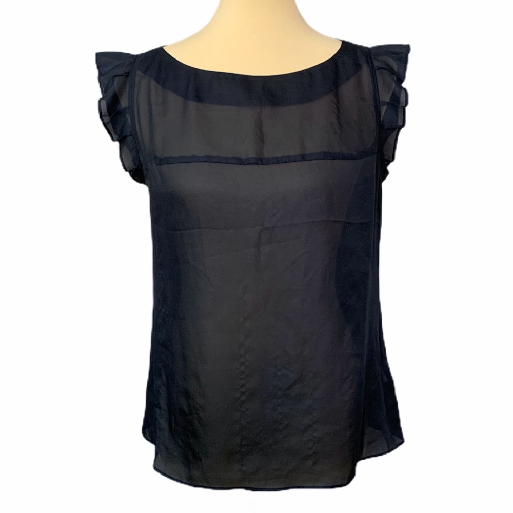 Banana Republic black blouse
